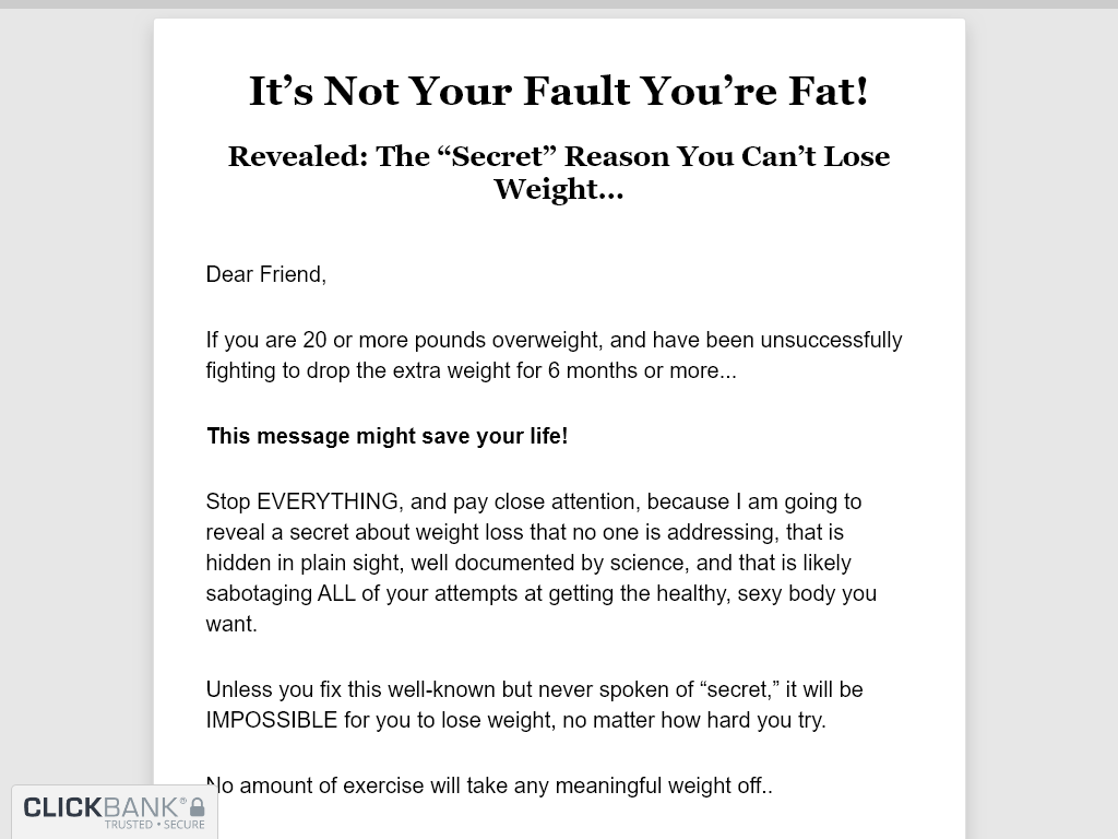 15 Minute Weight Loss Review