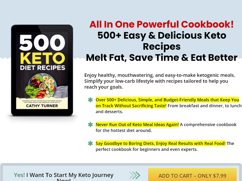 500 Keto Diet Recipes Review