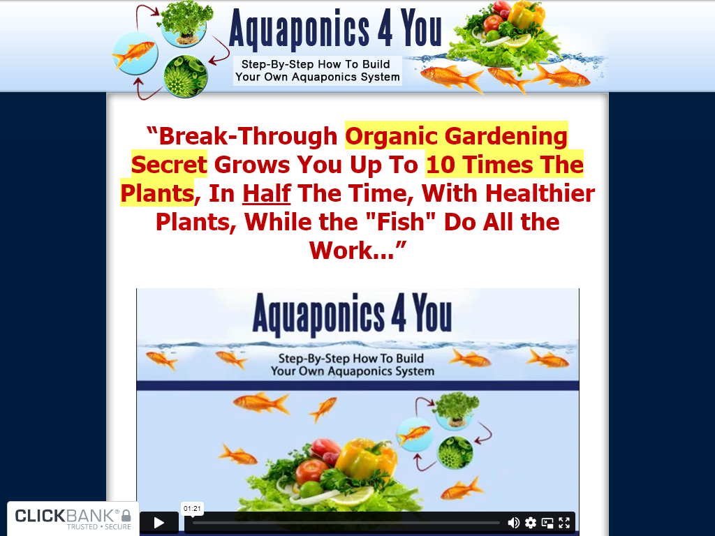 Aquaponics 4 You Review