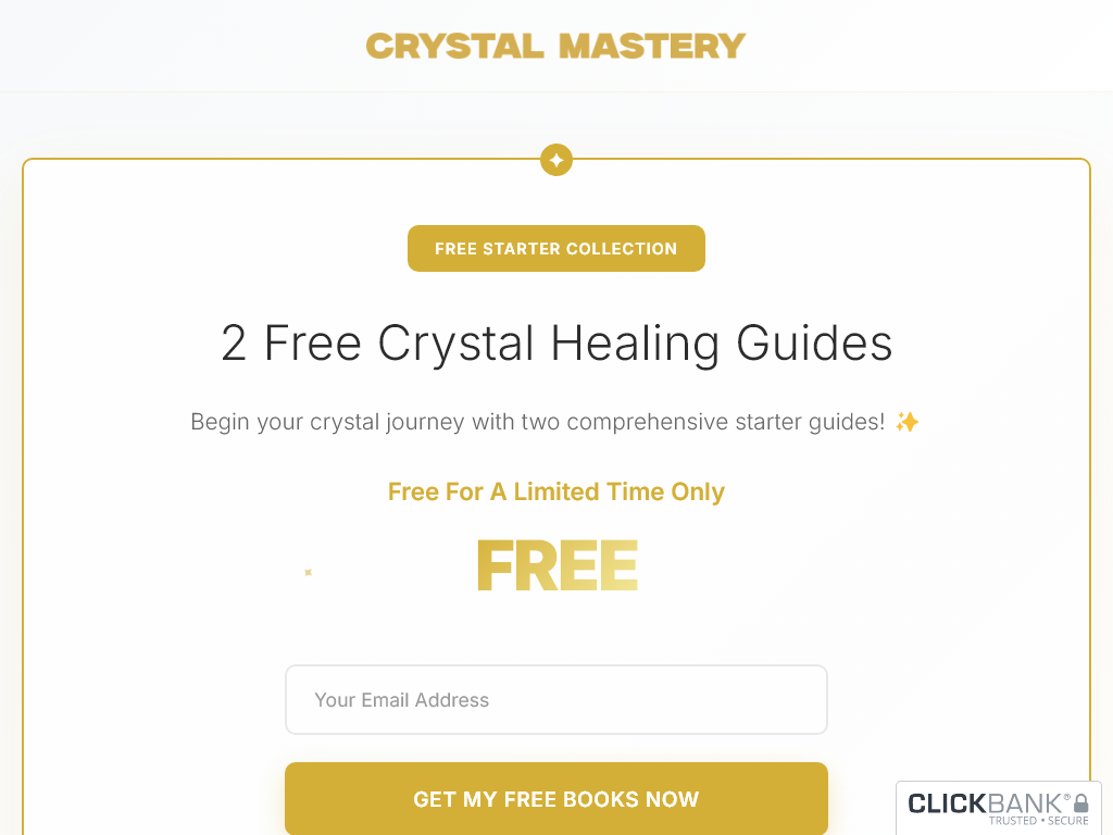 Crystal Healing Mastery Review