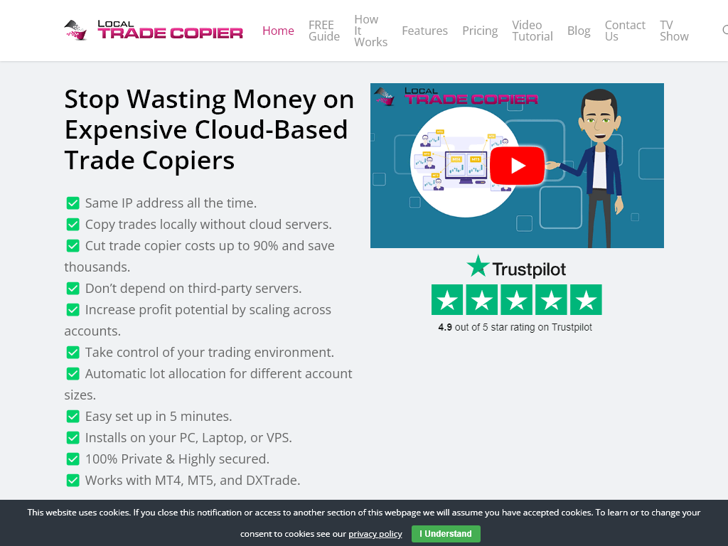 Local Trade Copier for MetaTrader 4 Review