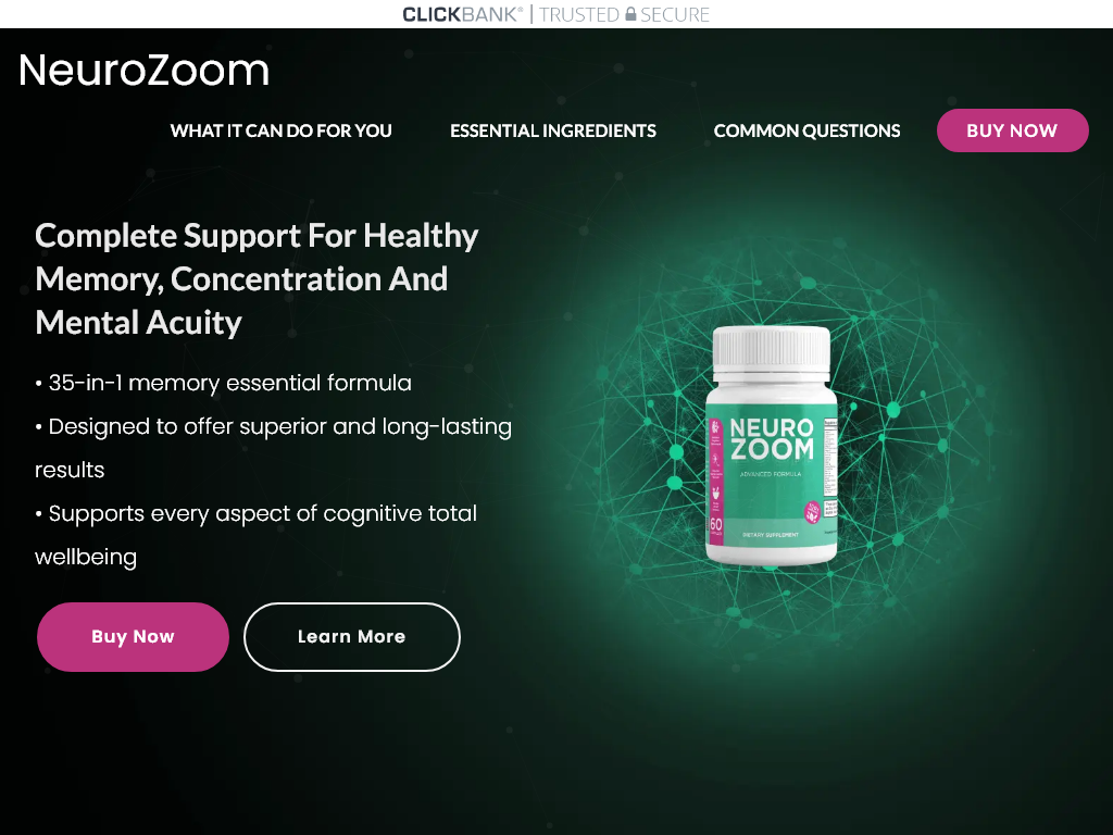 NEUROZOOM Review