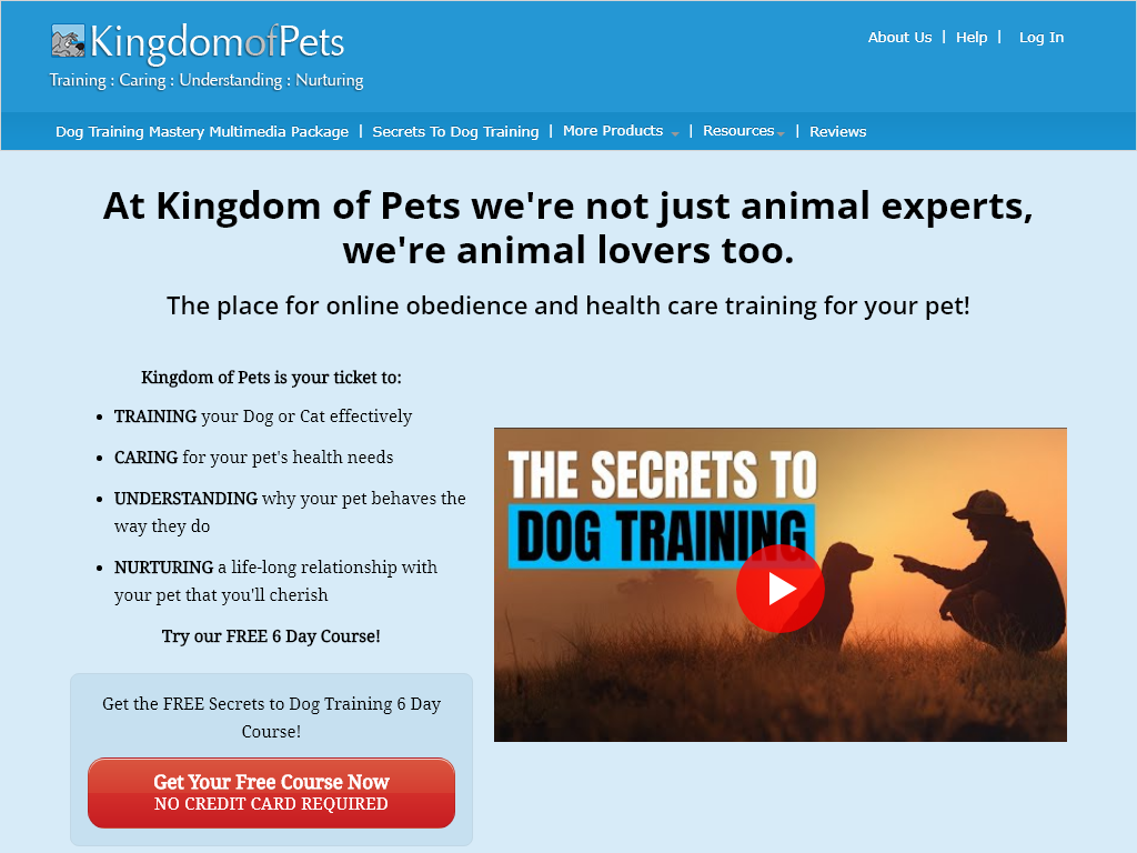 Secrets to Dog Training Review