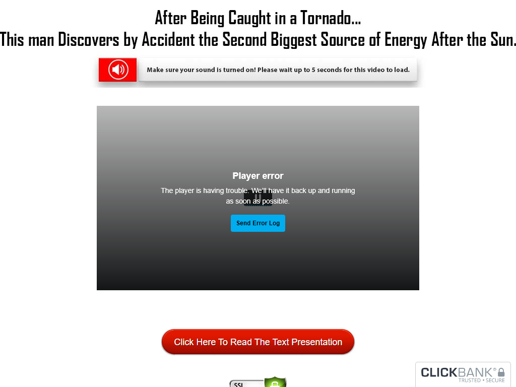 Tornado Energy Generator Review