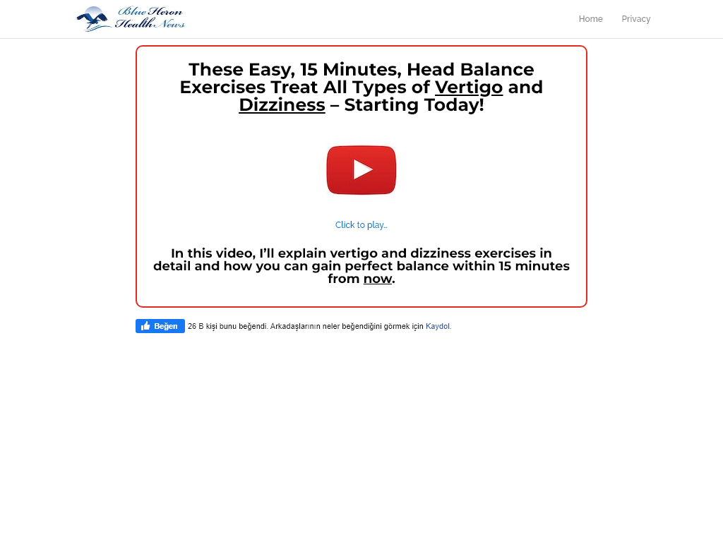 Vertigo and Dizziness Program Review